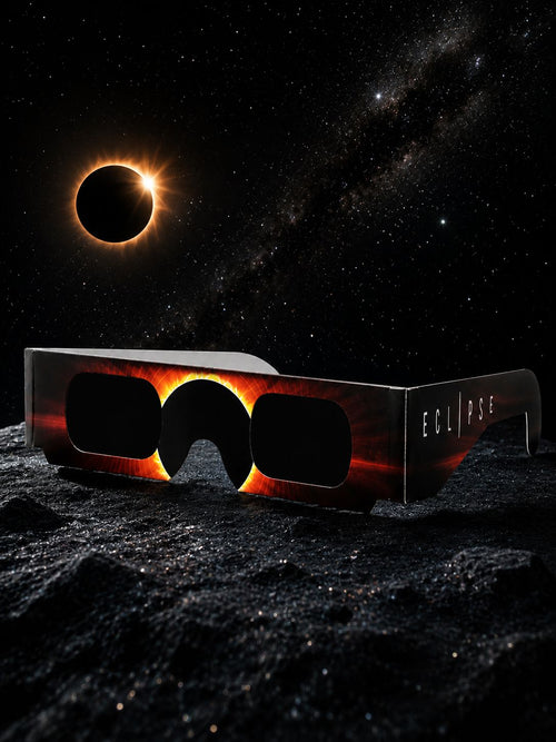 Lunettes d'éclipse solaire certifiées CE / ISO 12312-2 — pack de 10
